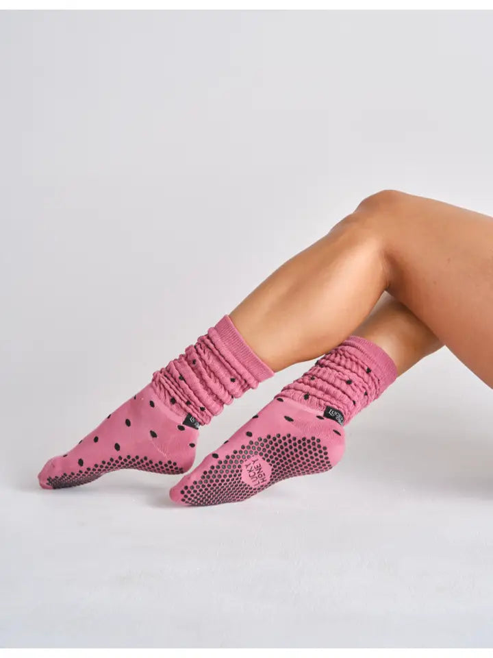 Chunky Scrunch Grip Sock