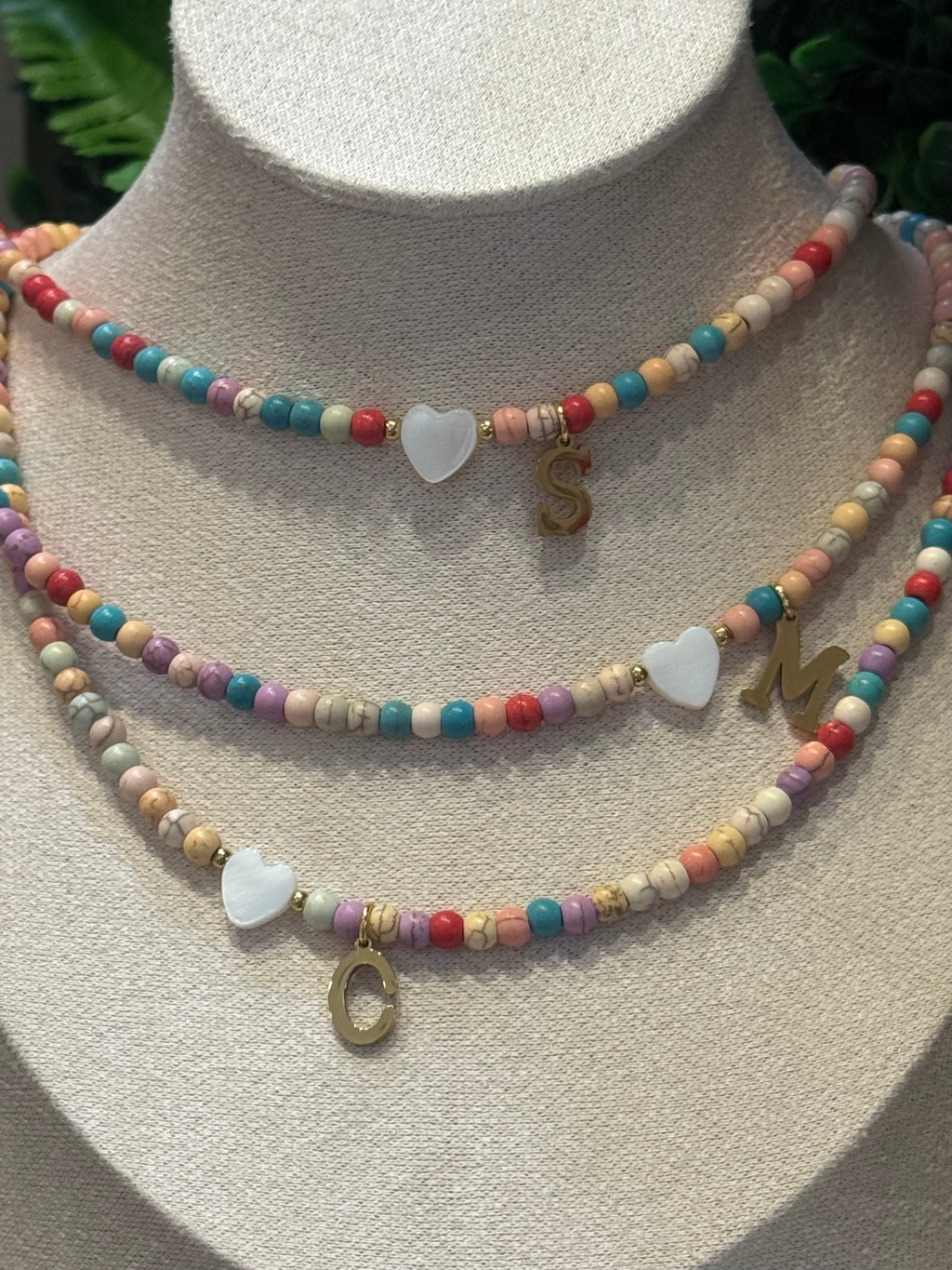 Initial Boho Necklace