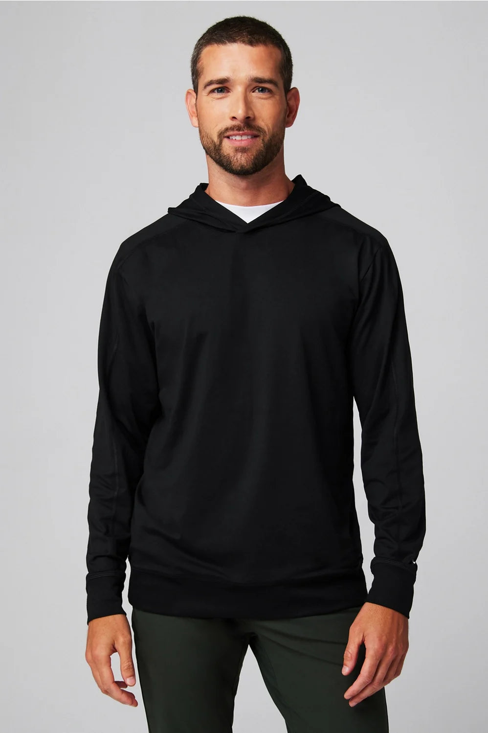 Fab Stretch Jersey Hoodie